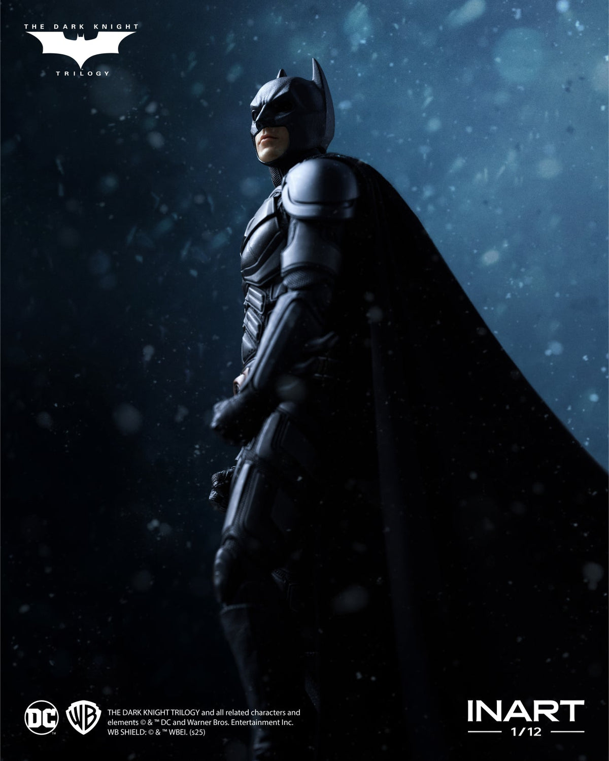 INART The Dark Knight Rises Batman 1/12 Action Figure (Deluxe Version) Reissue