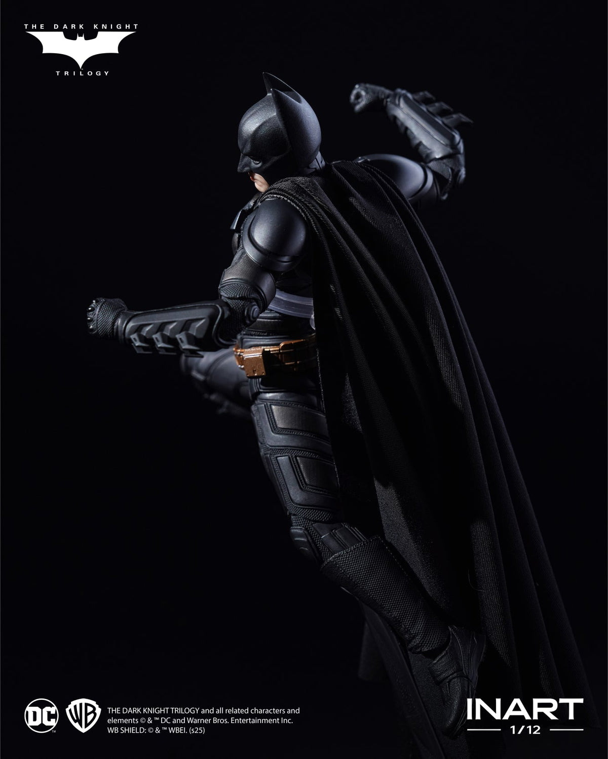 INART The Dark Knight Rises Batman 1/12 Action Figure (Deluxe Version) Reissue