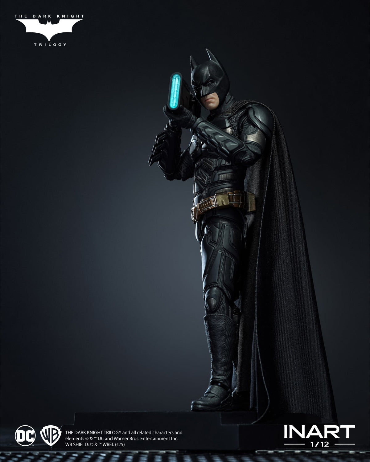 INART The Dark Knight Rises Batman 1/12 Action Figure (Deluxe Version) Reissue