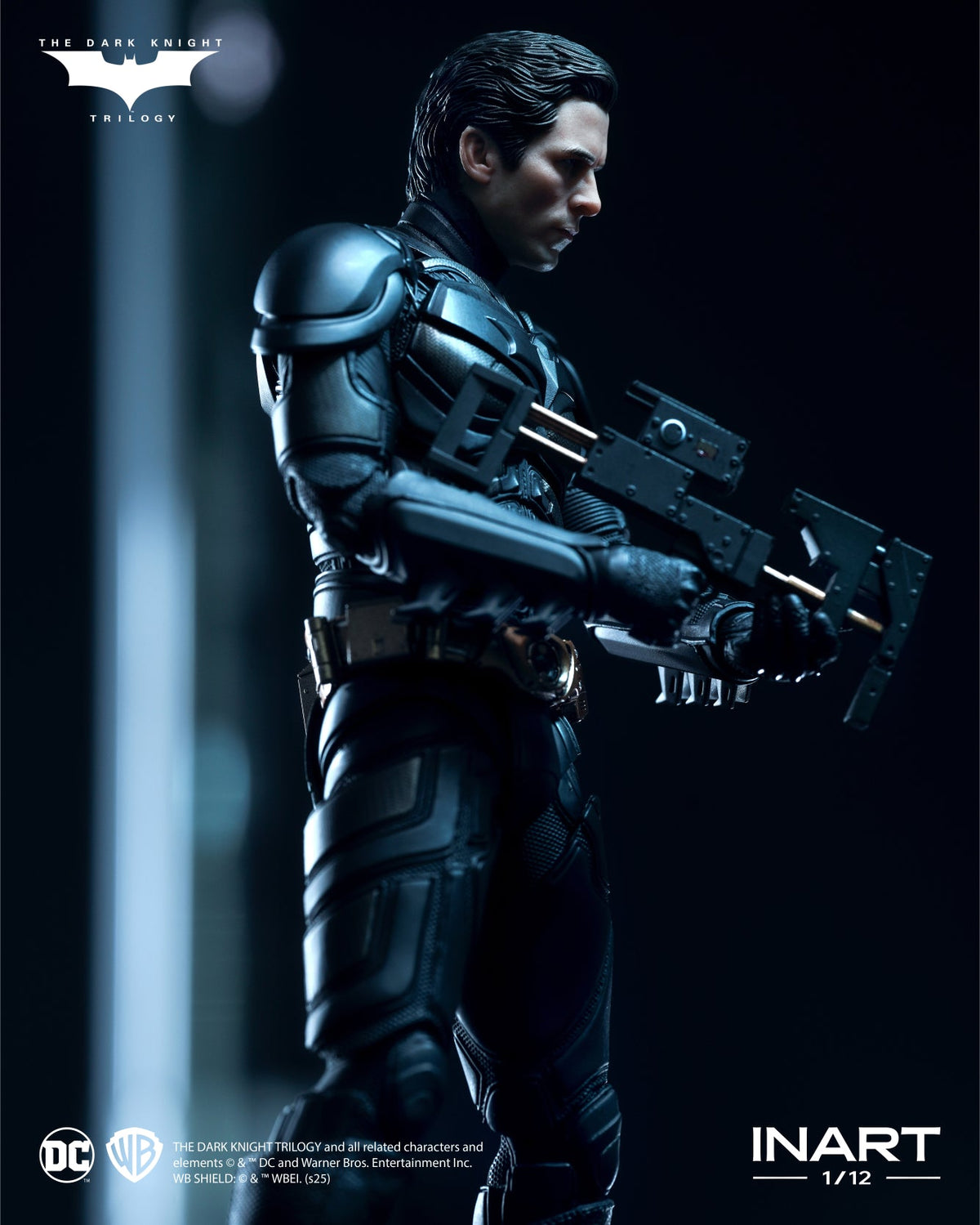 INART The Dark Knight Rises Batman 1/12 Action Figure (Deluxe Version) Reissue