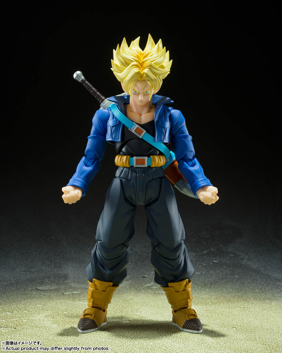 Dragon Ball Z Super Saiyan Trunks The Boy from the Future S.H.Figuarts Action Figure (Reissue)