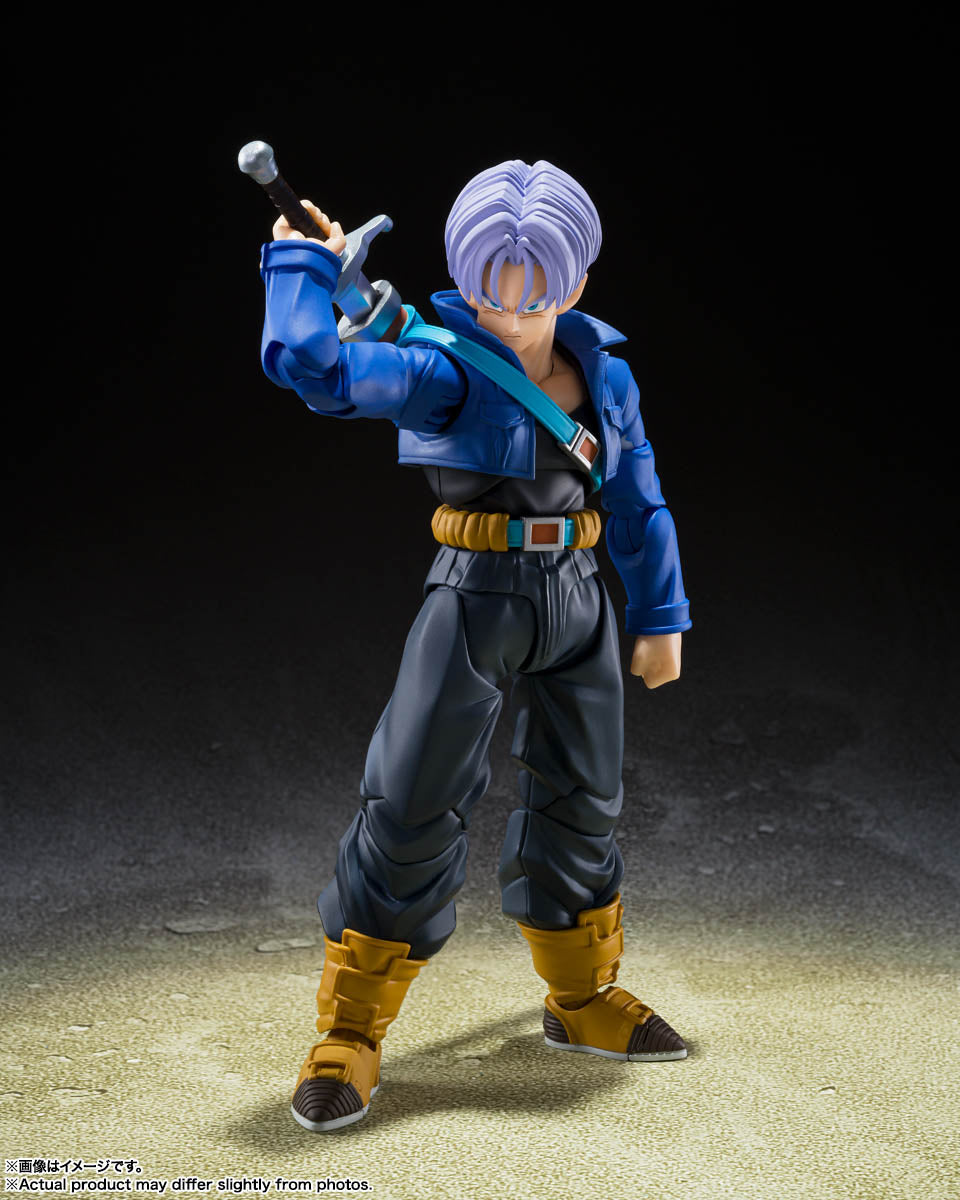 Dragon Ball Z Super Saiyan Trunks The Boy from the Future S.H.Figuarts Action Figure (Reissue)