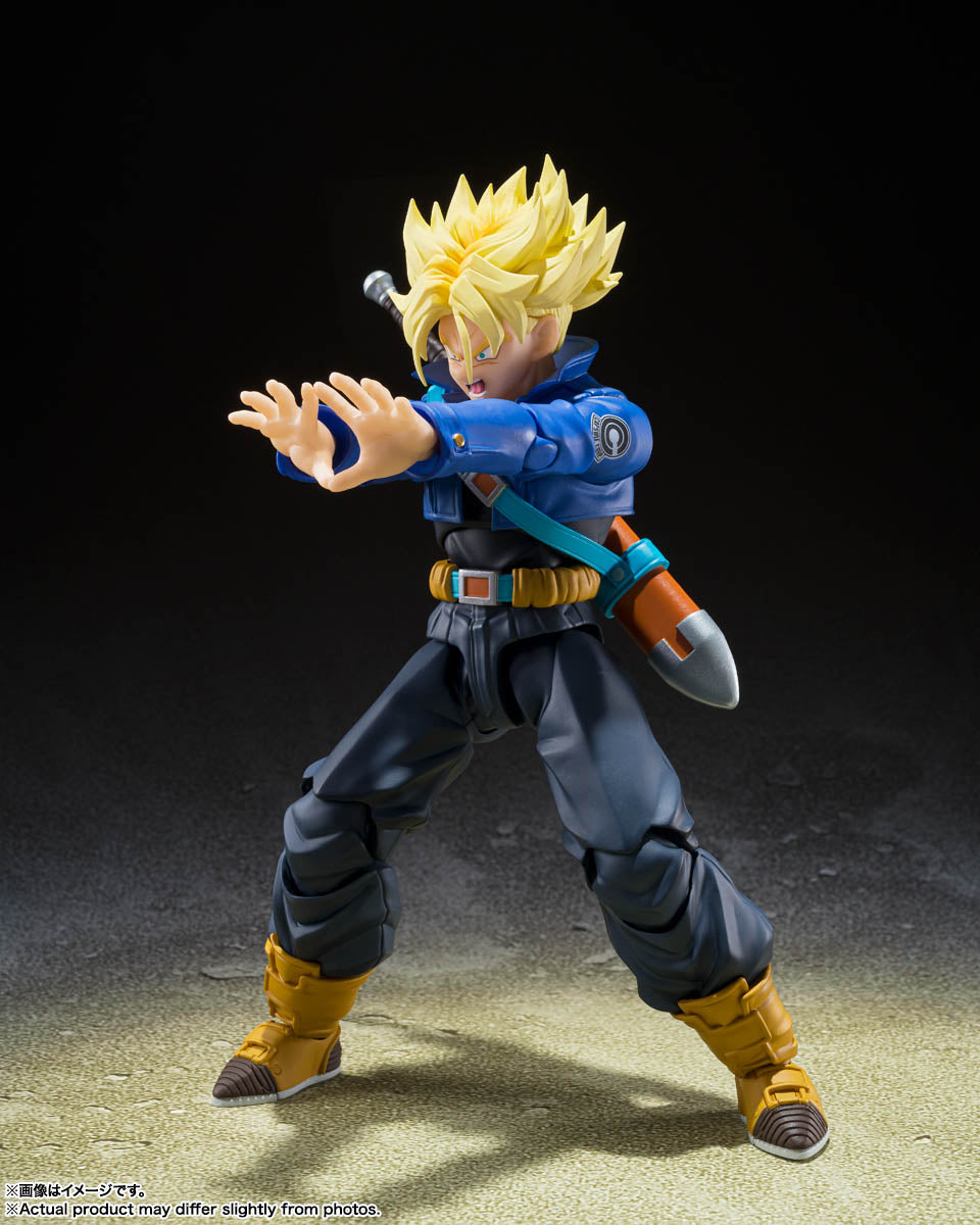 Dragon Ball Z Super Saiyan Trunks The Boy from the Future S.H.Figuarts Action Figure (Reissue)