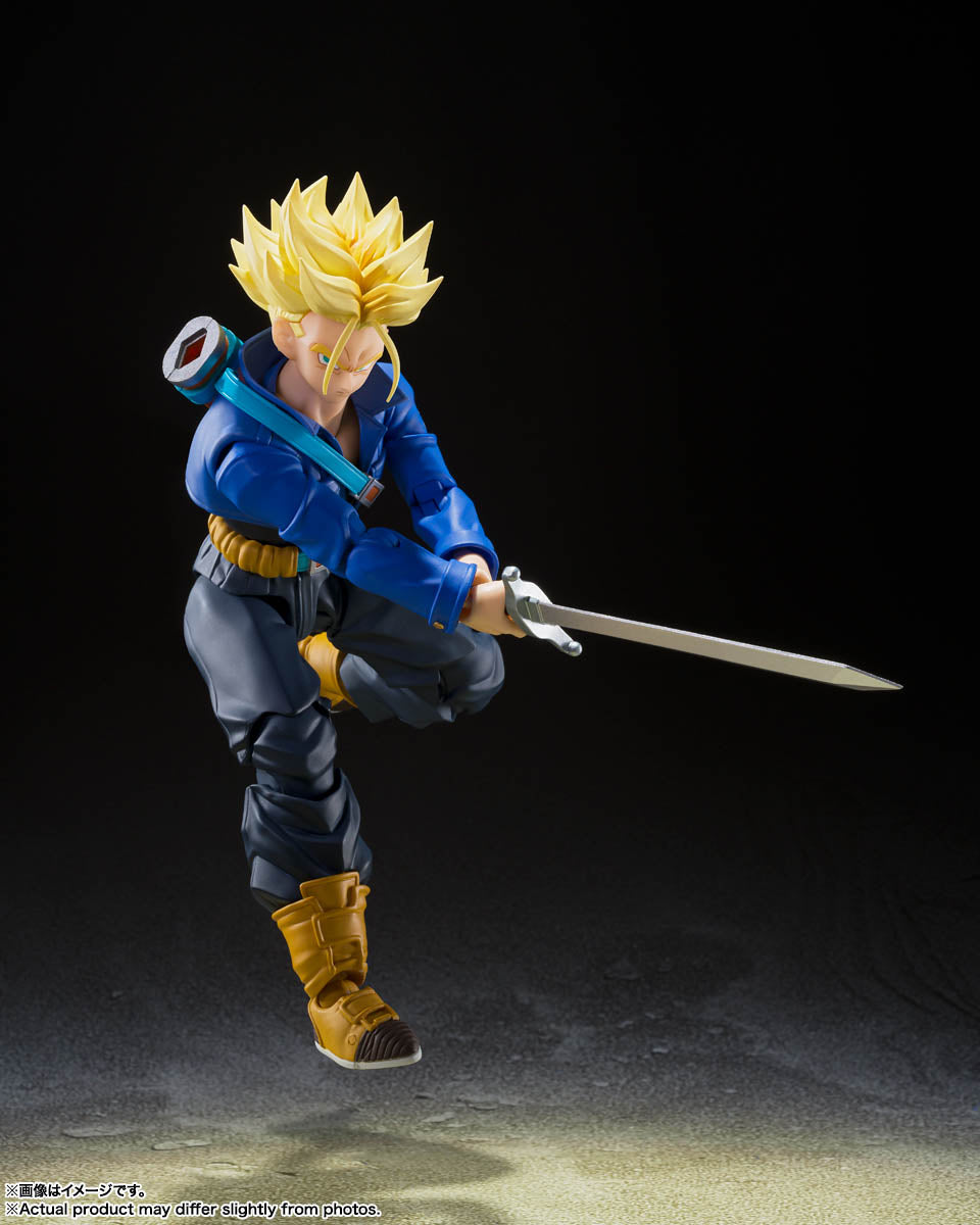 Dragon Ball Z Super Saiyan Trunks The Boy from the Future S.H.Figuarts Action Figure (Reissue)