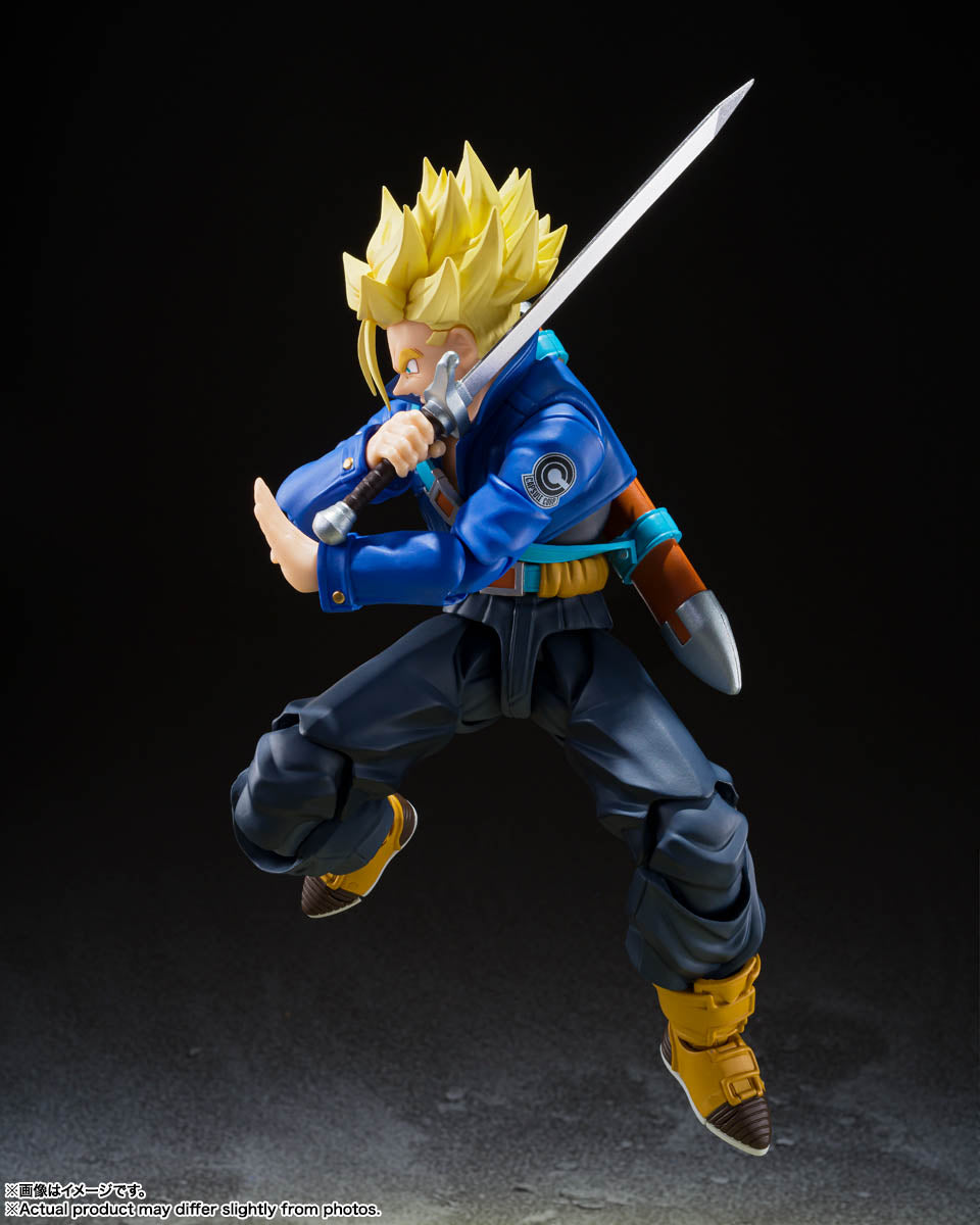 Dragon Ball Z Super Saiyan Trunks The Boy from the Future S.H.Figuarts Action Figure