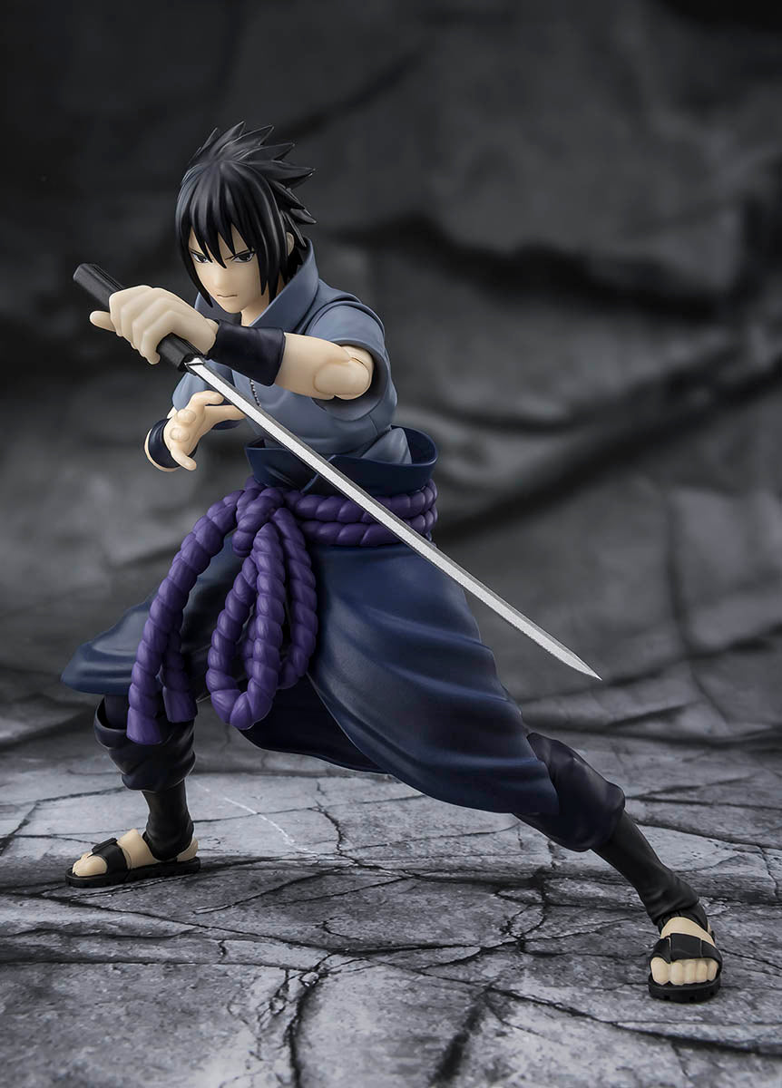 Naruto Sasuke Uchiha Solitary Shinobi S.H.Figuarts Action Figure