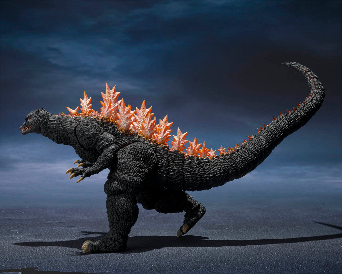 Godzilla: Final Wars 2004 Heat Ray Version vs New Gotengo S.H.MonsterArts Action Figure