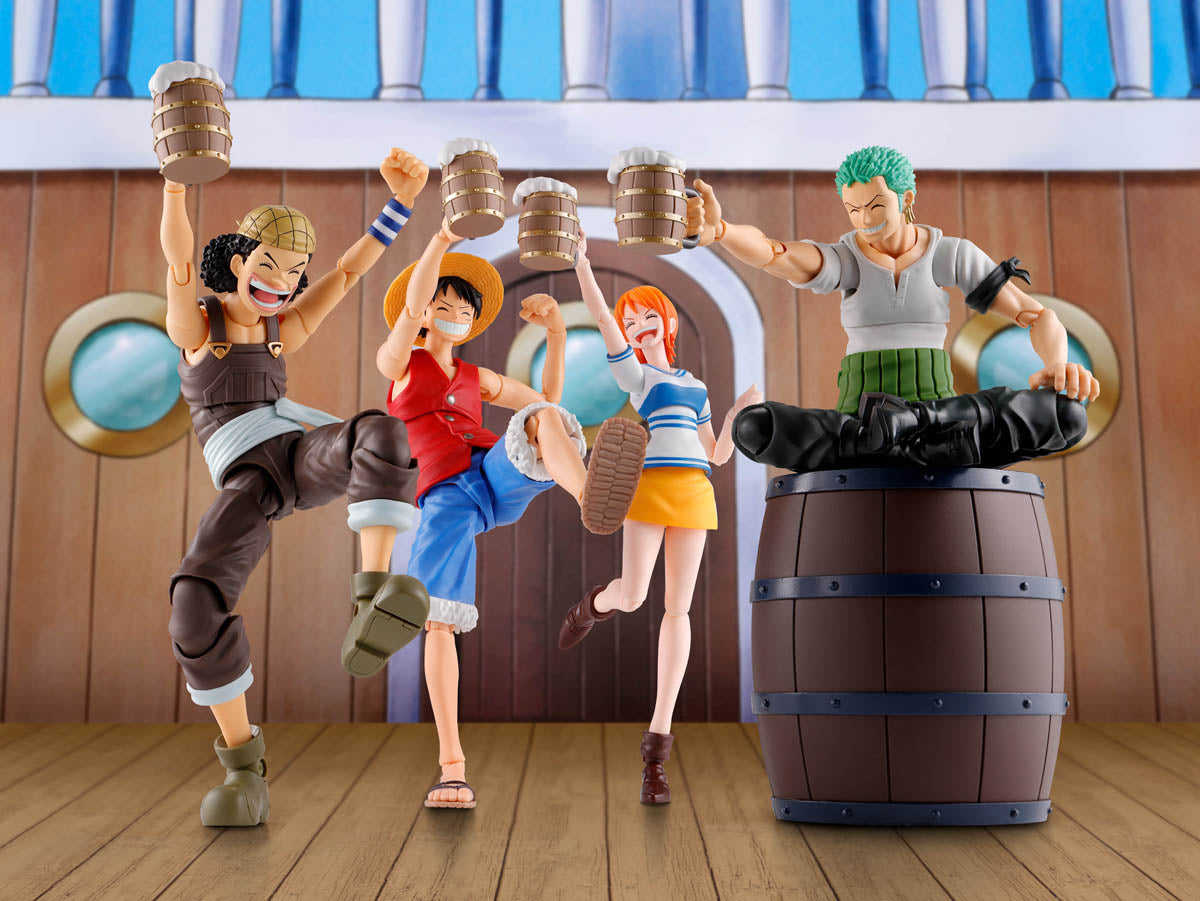 One Piece The Straw Hat Crew S.H.Figuarts Action Figure Party Set