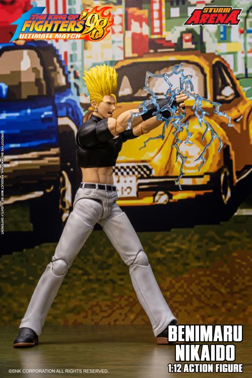 The King of Fighters '98 Ultimate Match Storm Arena Benimaru Nikaido 1/12 Scale Action Figure