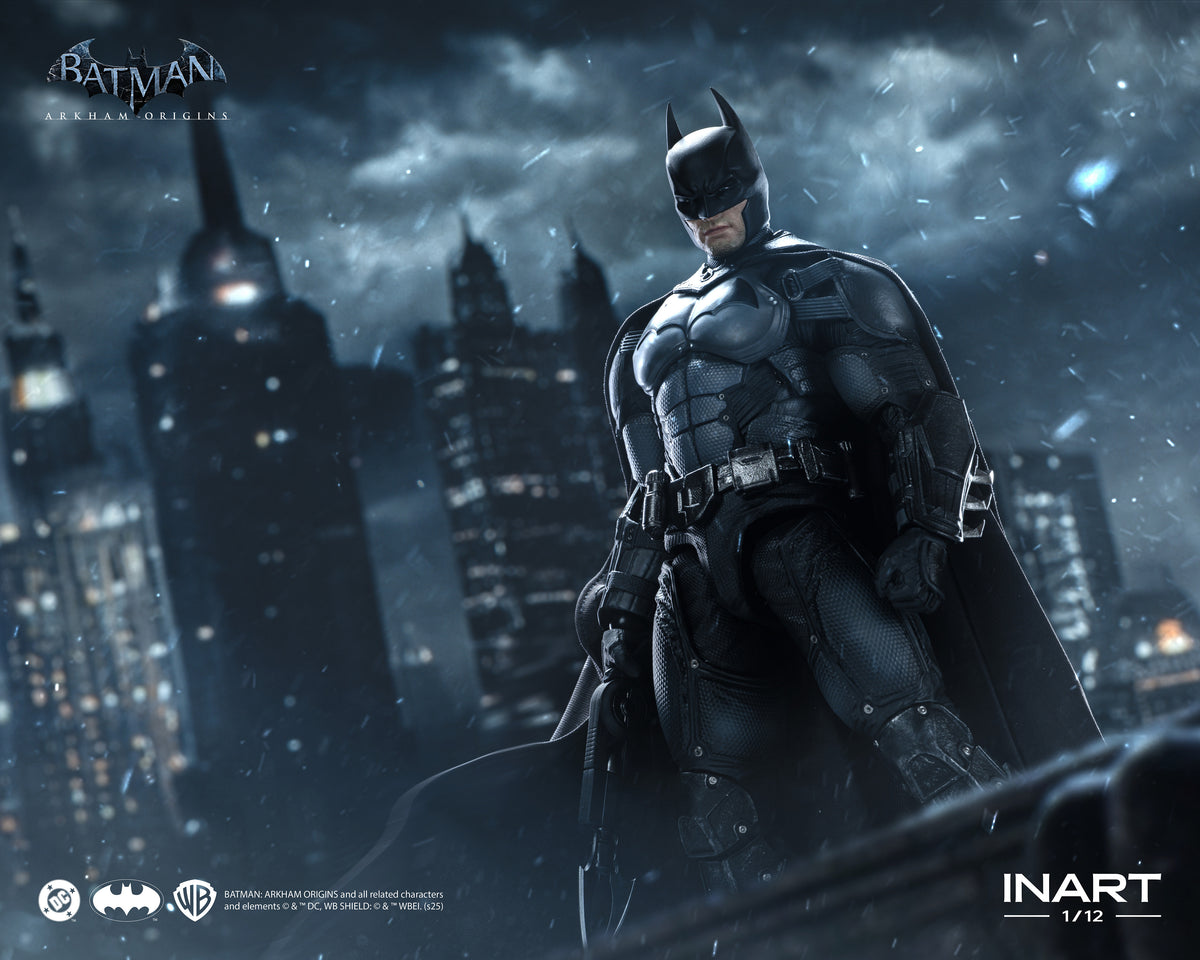 INART Arkham Origins Batman 1/12 Action Figure
