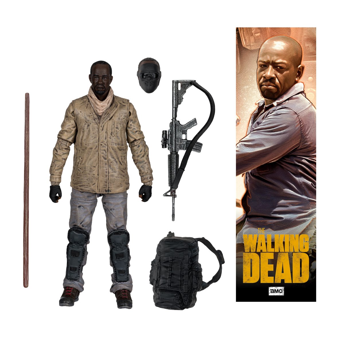 The Walking Dead Wave 3 Morgan Jones 5-Inch Scale Action Figure