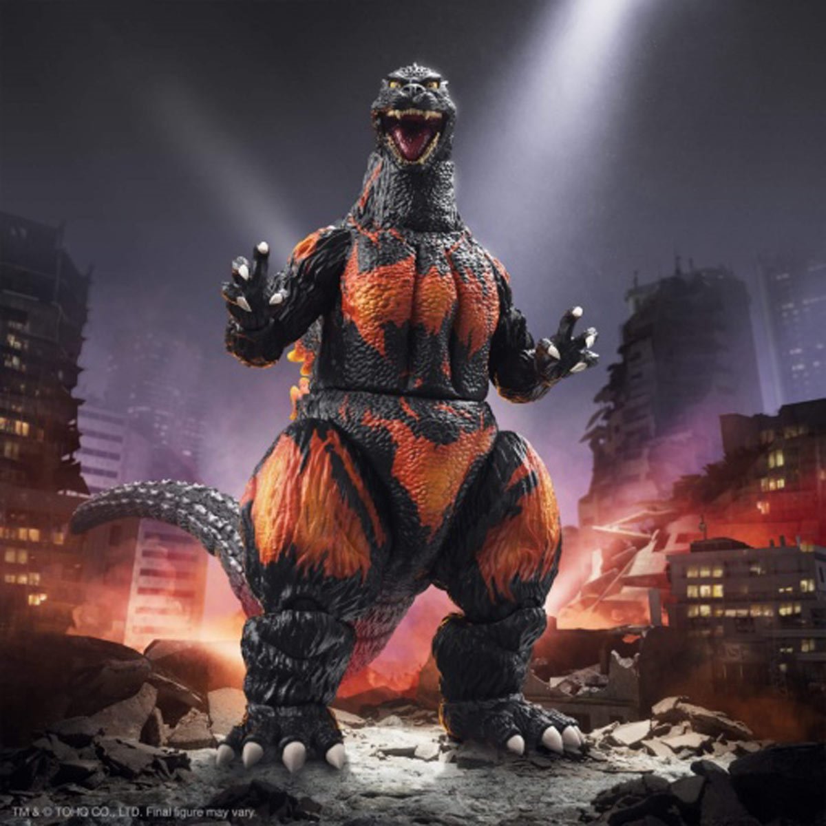 Godzilla Ultimates Burning Godzilla Heisei 8-Inch Scale Action Figure