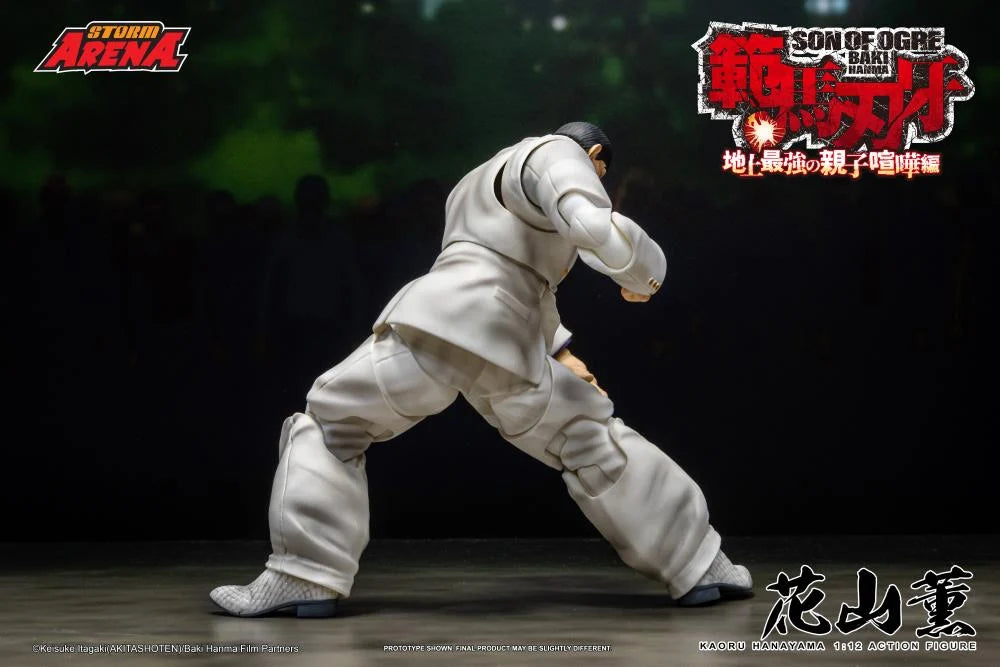 Baki Hanma: Son of Ogre Storm Arena Kaoru Hanayama 1/12 Scale Action Figure