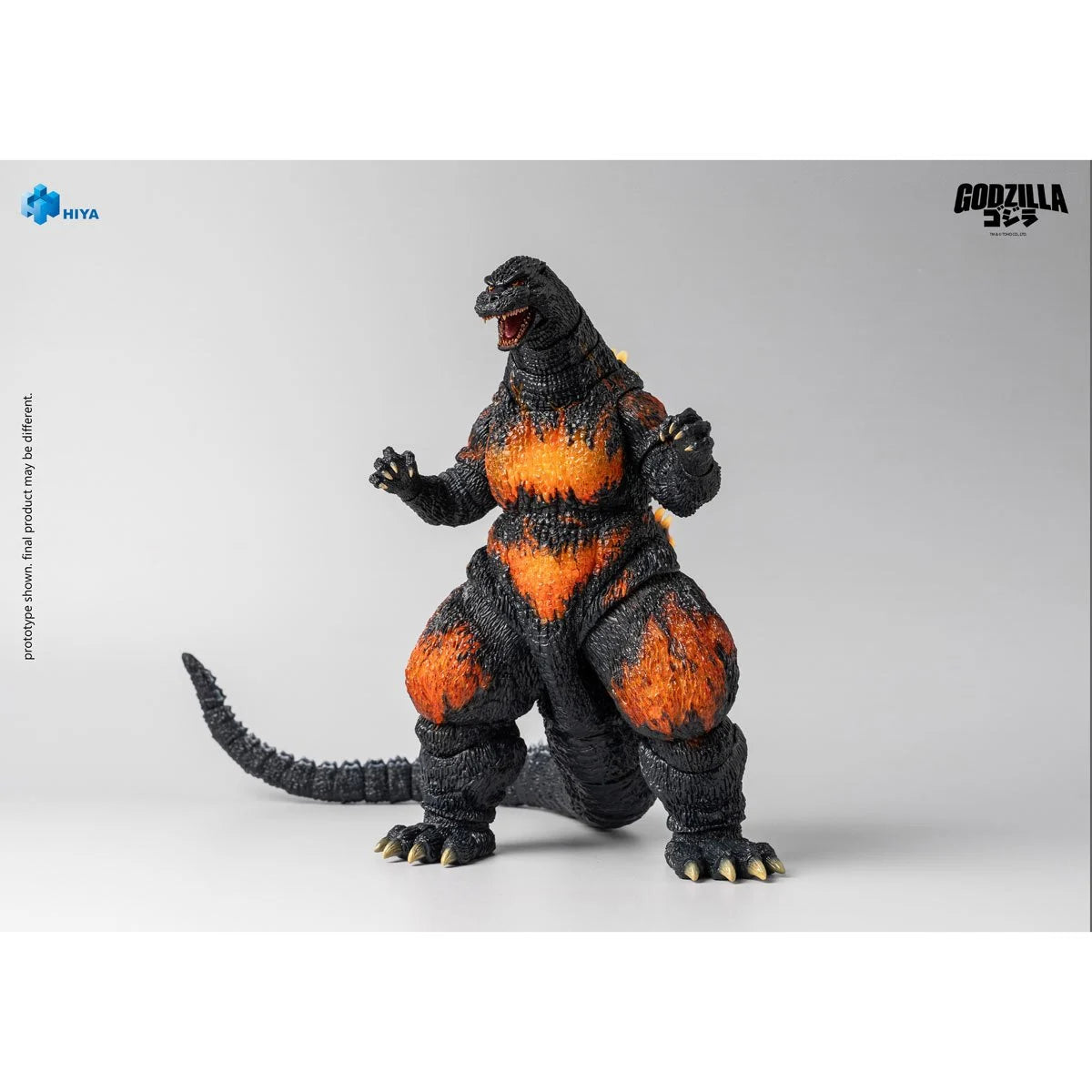 Godzilla vs. Destroyah 1995 Burning Godzilla Exquisite Basic Series None Scale 7-Inch Action Figure