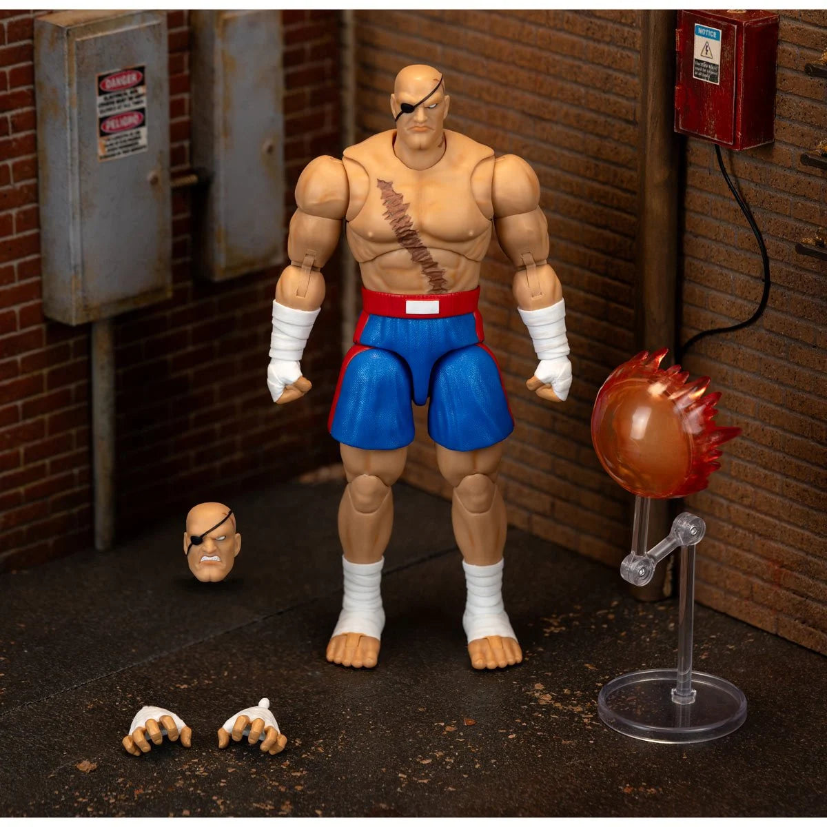 Street Fighter II Sagat Action Figure