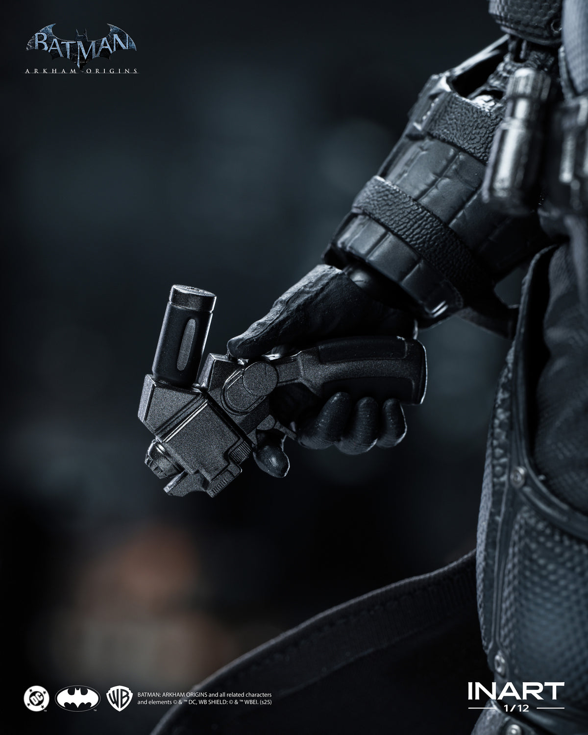 INART Arkham Origins Batman 1/12 Action Figure