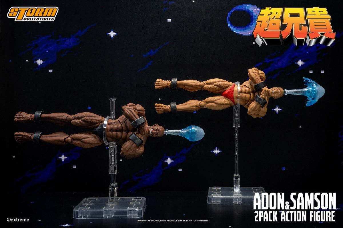 Chou-Aniki Adon and Samson 1/12 Scale Action Figure Set