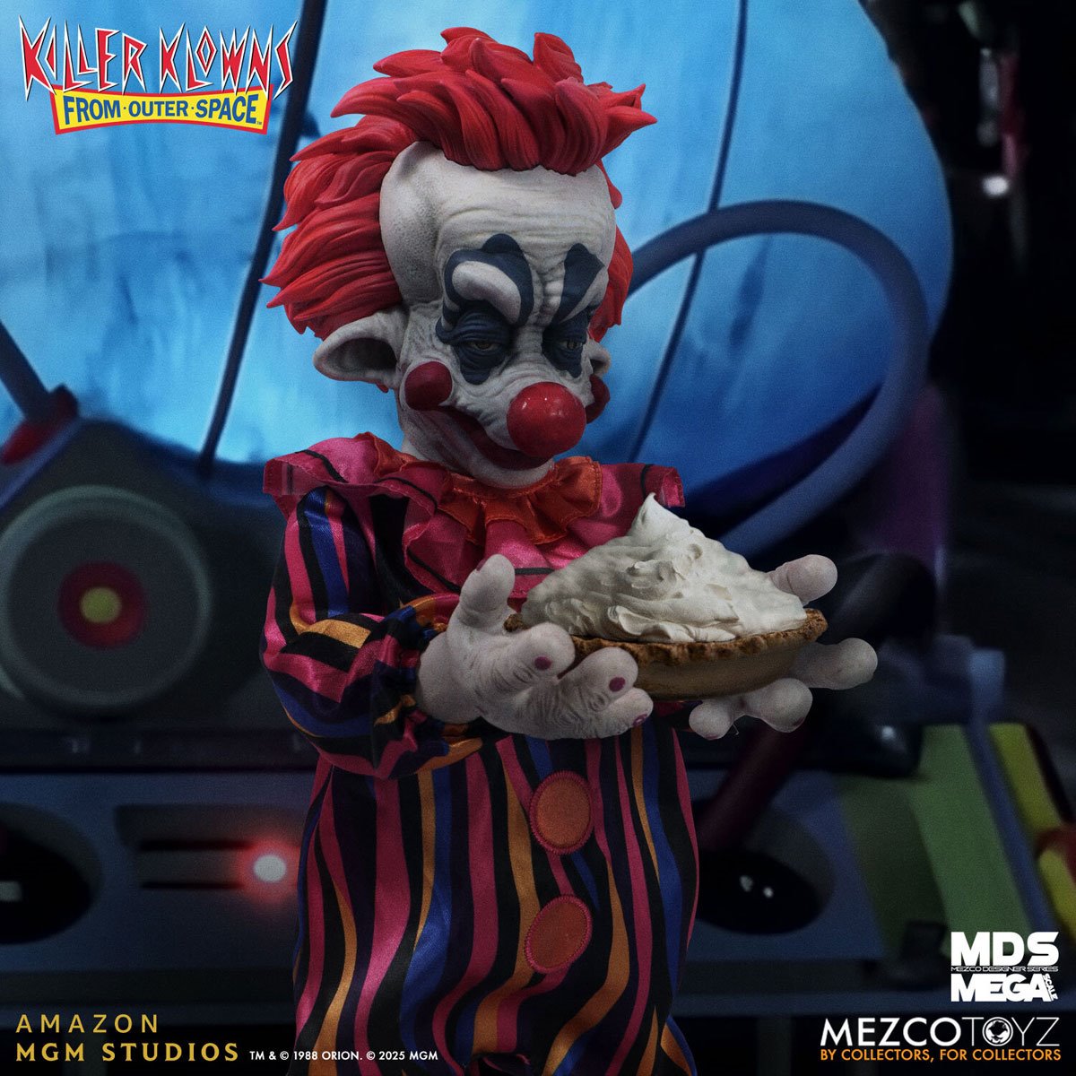 Killer Klowns From Outer Space Rudy Mezco Designer Series Mega-Scale 15-Inch Doll