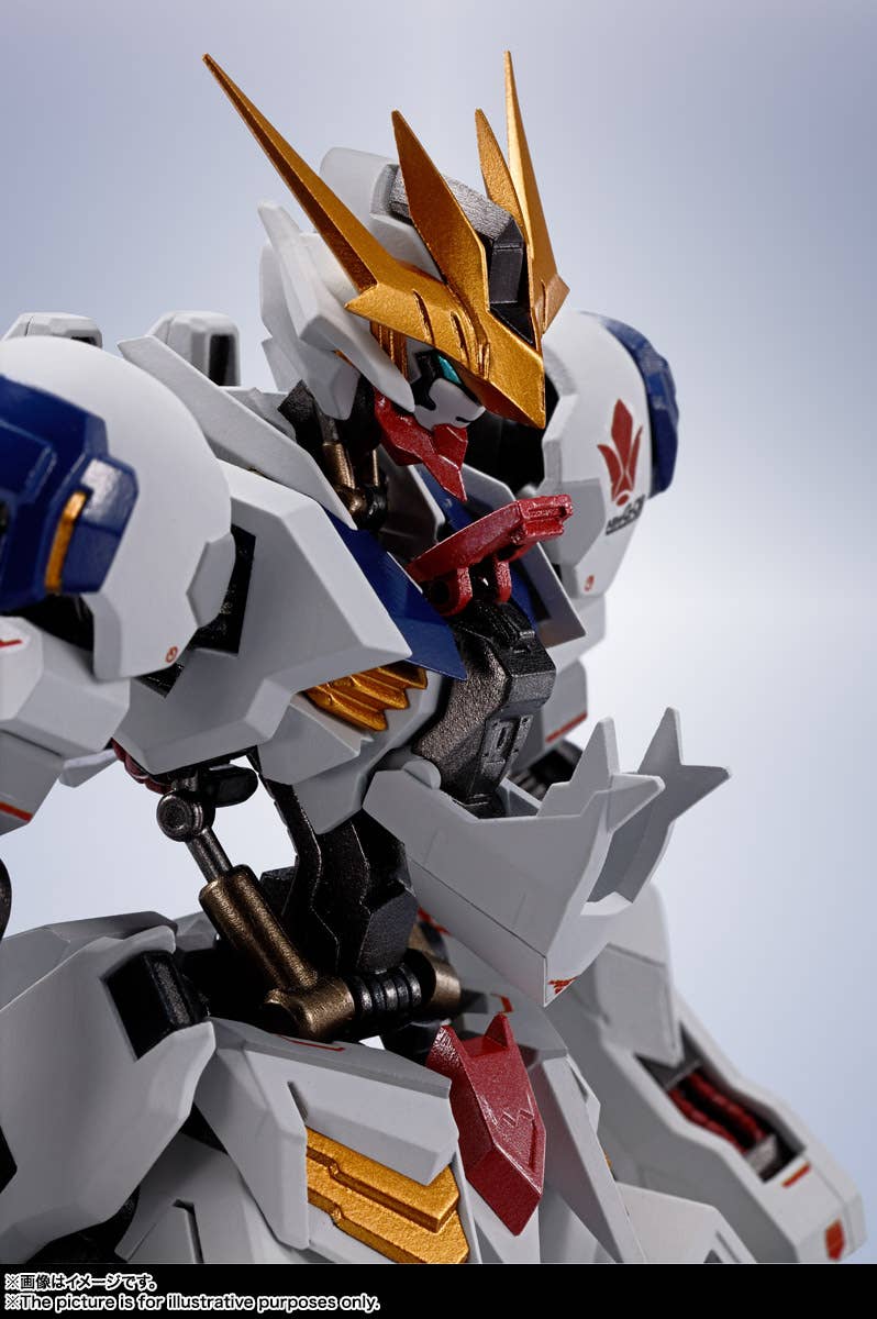 Mobile Suit Gundam: Iron-Blooded Orphans Side MS Gundam Barbatos Lupus Rex Metal Robot Spirits Action Figure - Reissue
