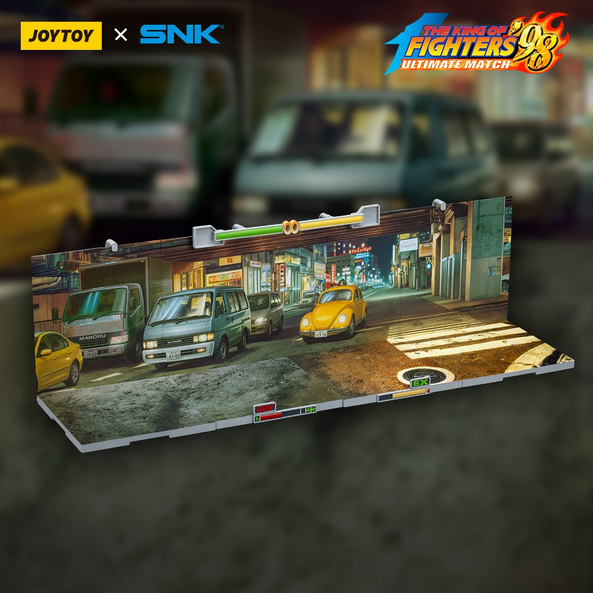 King of Fighters '98 Ultimate Match Stage Base Japan Street Playset
