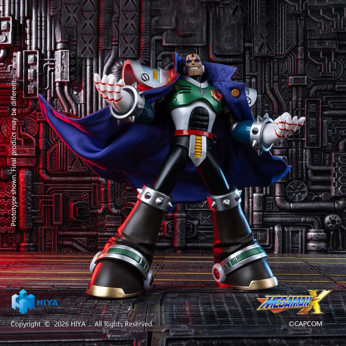 Mega Man X Sigma Exquisite Basic Series Non Scale 7-Inch Action Figure