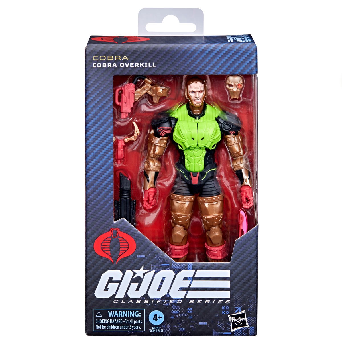 G.I. Joe Classified Series #201 Cobra Overkill 6-Inch Action Figure