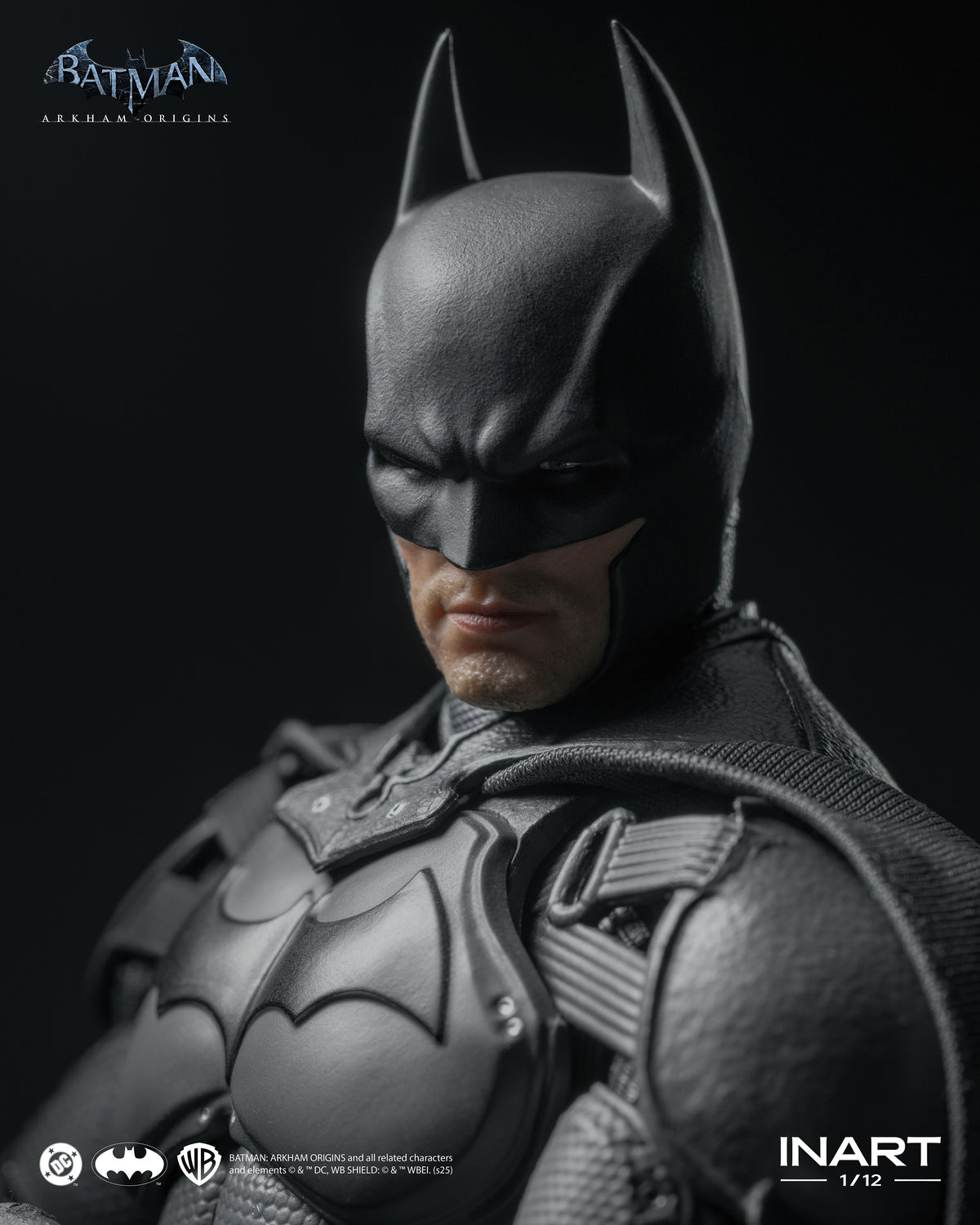 INART Arkham Origins Batman 1/12 Action Figure