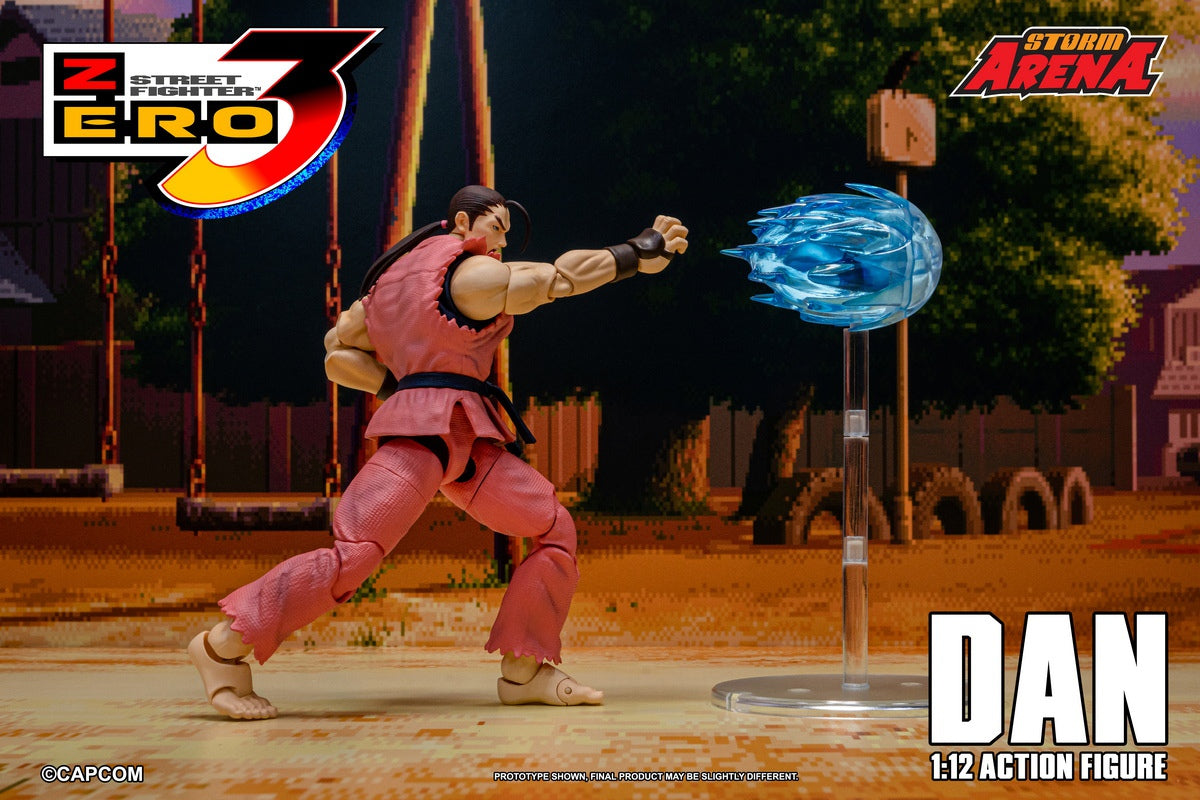 Street Fighter Alpha 3 Storm Arena Dan 1/12 Scale Action Figure
