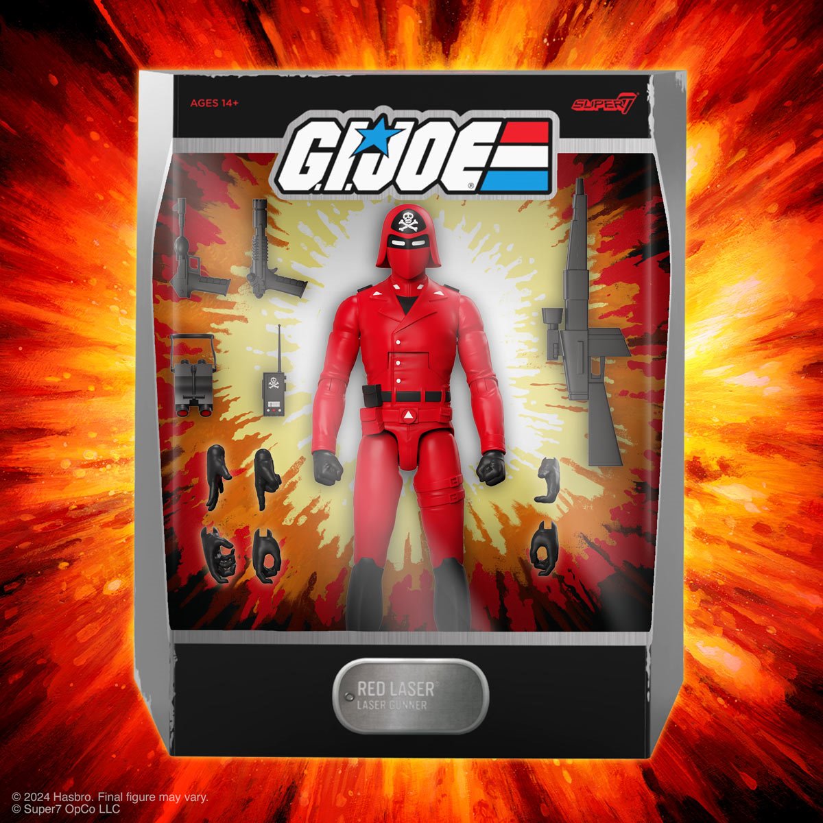 G.I. Joe Ultimates Red Laser 7-Inch Action Figure