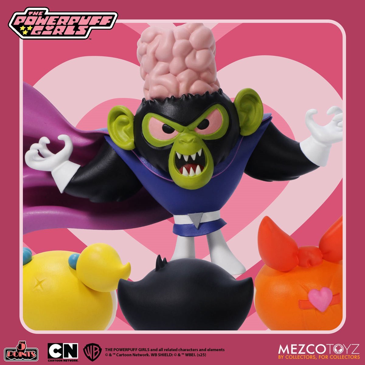 The Powerpuff Girls 5 Points Set of 4 Action Figures