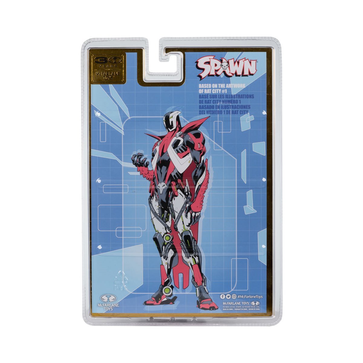 The Deviant Spawn Rat City 30th Anniversary Action Figure