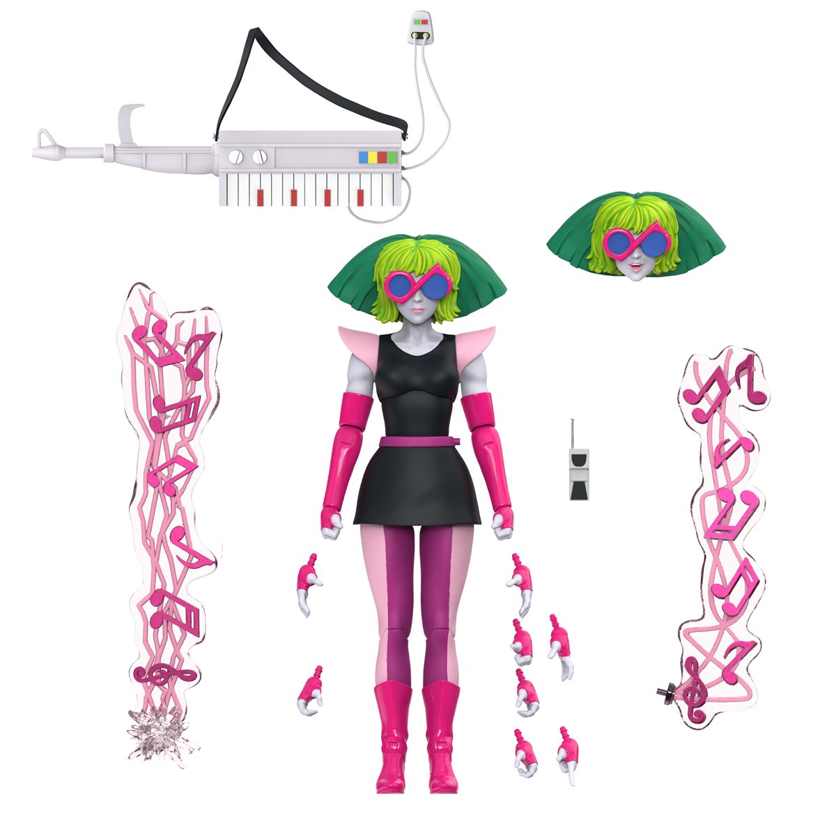 SilverHawks Ultimates Melodia (Toon) 7-Inch Action Figure