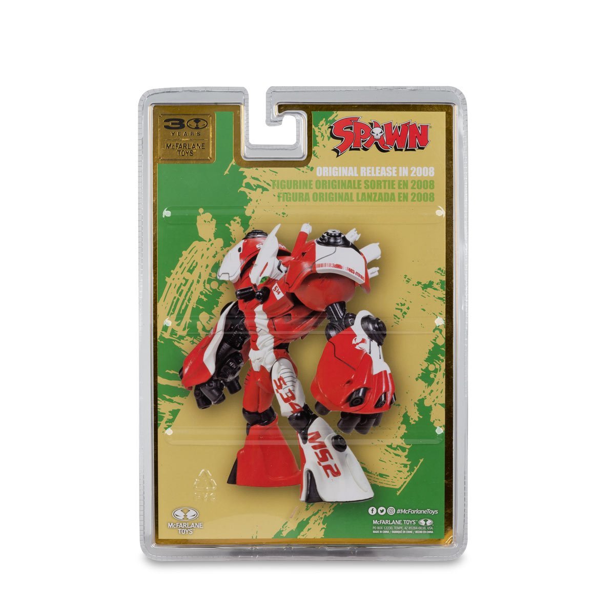 Robot Wars Spawn 30th Anniversary Action Figure