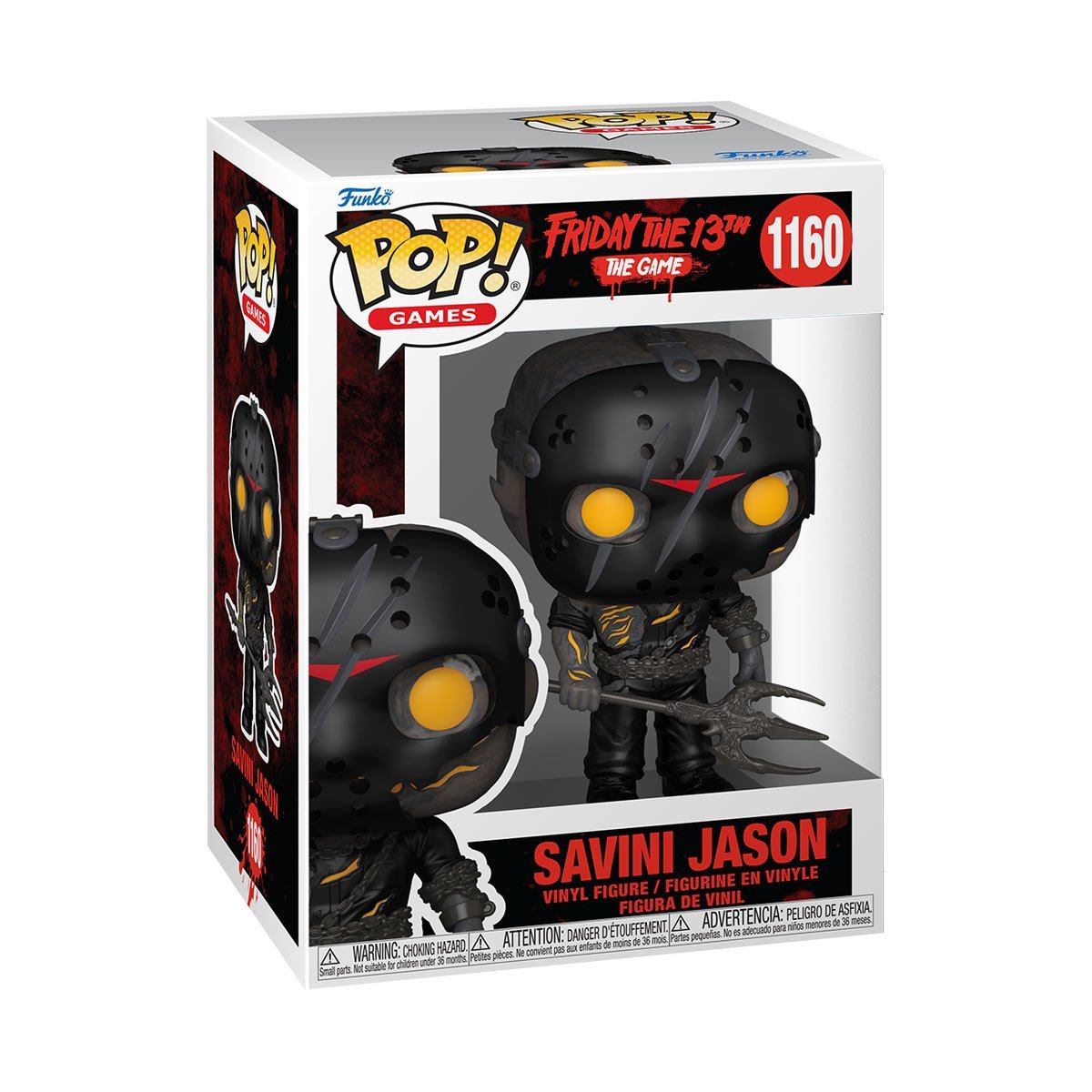 Pop! Games: Friday the 13th Game Savini Jason