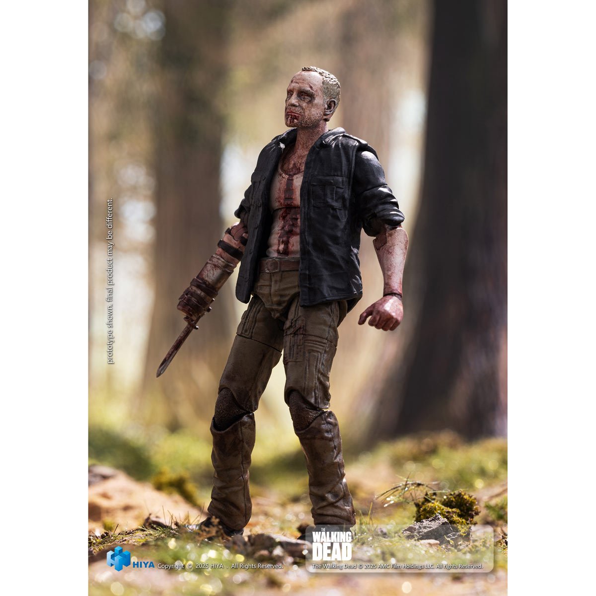 The Walking Dead Merle Walker Version Exquisite Mini Series 1:18 Scale Action Figure