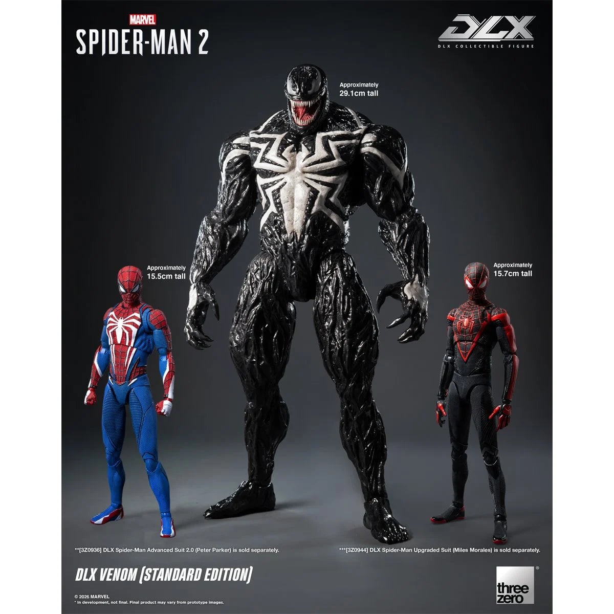 Marvel's Spider-Man 2 Venom Standard Edition DLX Action Figure