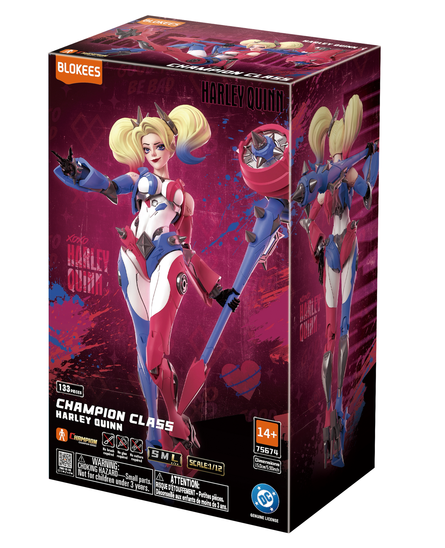 DC Harley Quinn Champion Class CC04 Model Kit