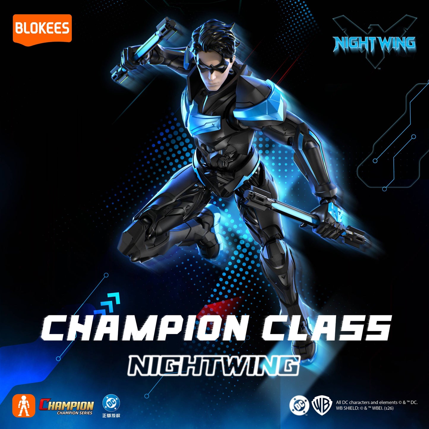 DC Nightwing Champion Class CC03 Model Kit