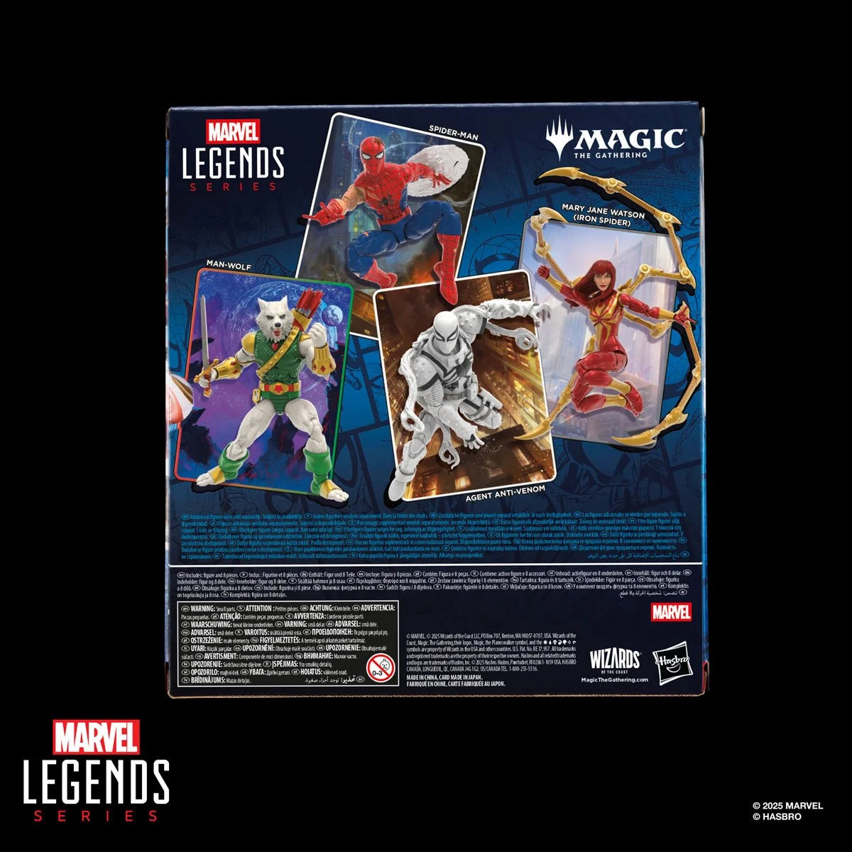 Spider-Man Marvel Legends Magic: The Gathering Mary Jane Watson (Iron Spider) 6-Inch Action Figure and Card