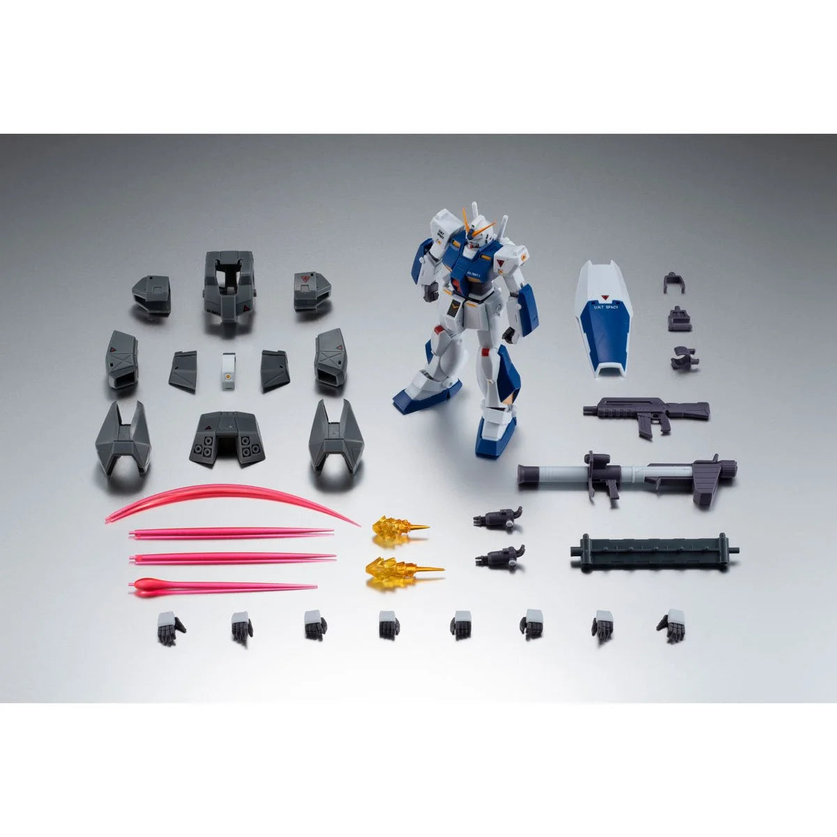 Mobile Suit Gundam Side MS RX-78NT-1FA Gundam NT-1 Full Armor Equipment Ver. A.N.I.M.E. Robot Spirits Action Figure