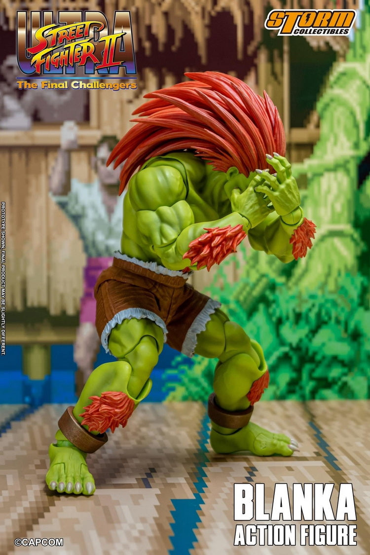 Ultra Street Fighter II Blanka 1/12 Scale Action Figure
