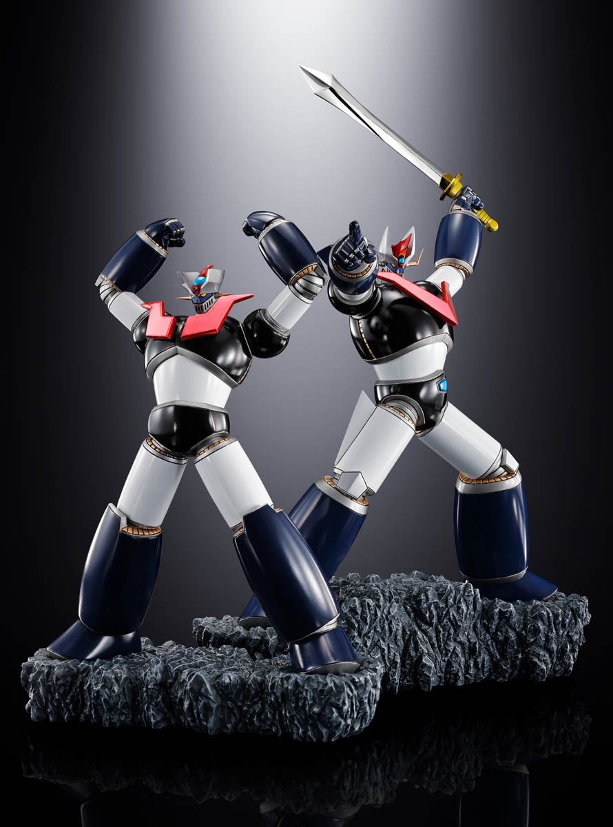 Mazinger Z Double Mazingers Dynamic Characters FiguartsZERO Touche Metallique Statue Set