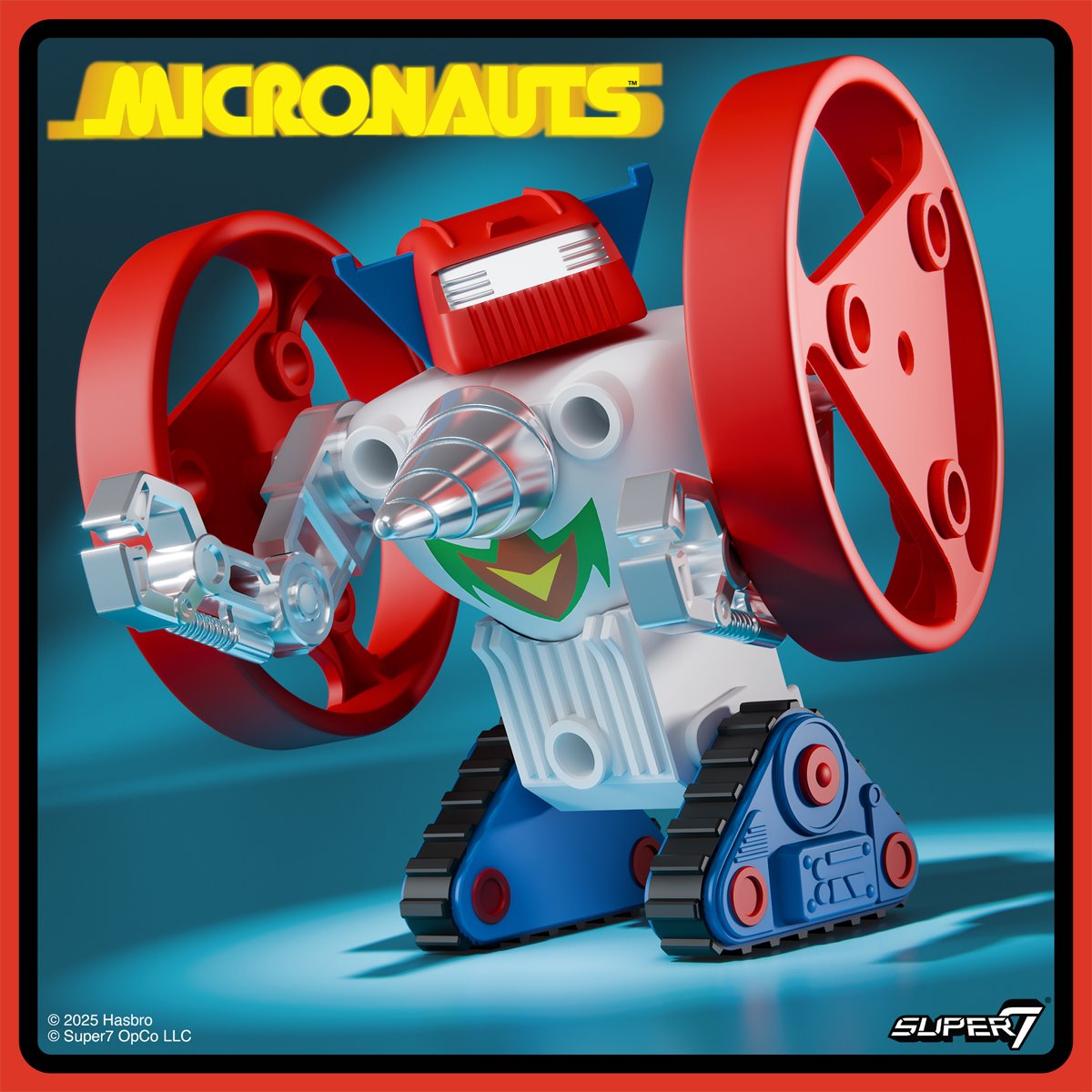 Micronauts Microtron 3 3/4-Inch ReAction+ Figure
