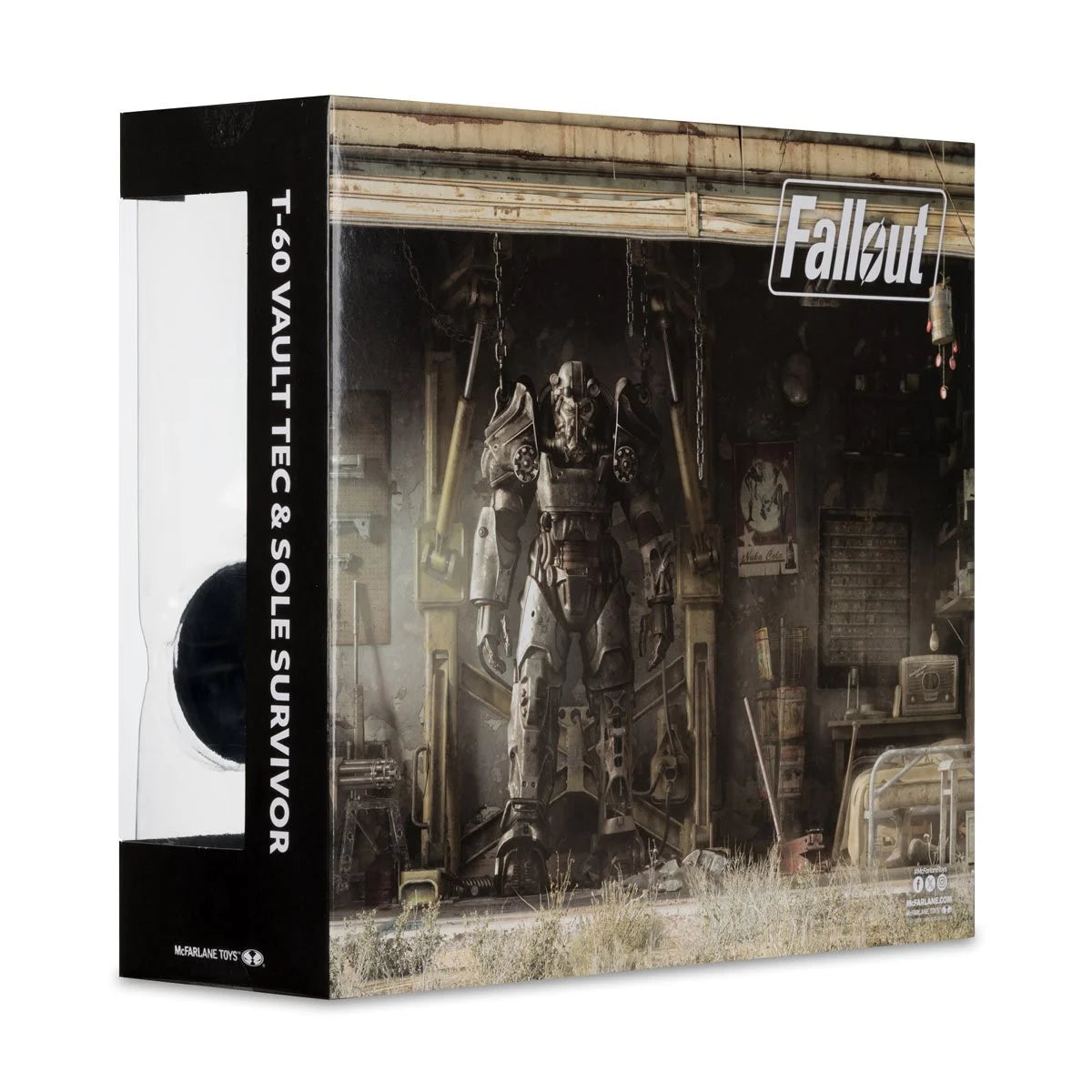 Fallout 4 T-60 Vault Tec and Sole Survivor 7-Inch Scale Action Figure 2-Pack - Exclusive