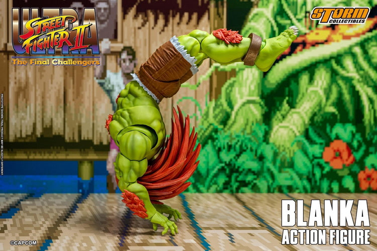 Ultra Street Fighter II Blanka 1/12 Scale Action Figure