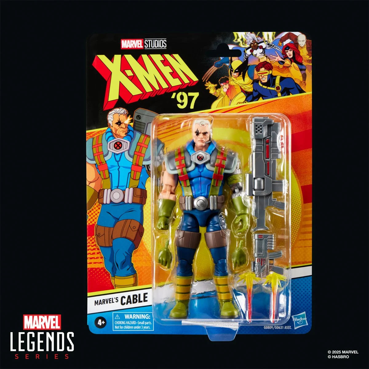 Marvel Legends Series X-Men 97 6-inch Cable Action Figure