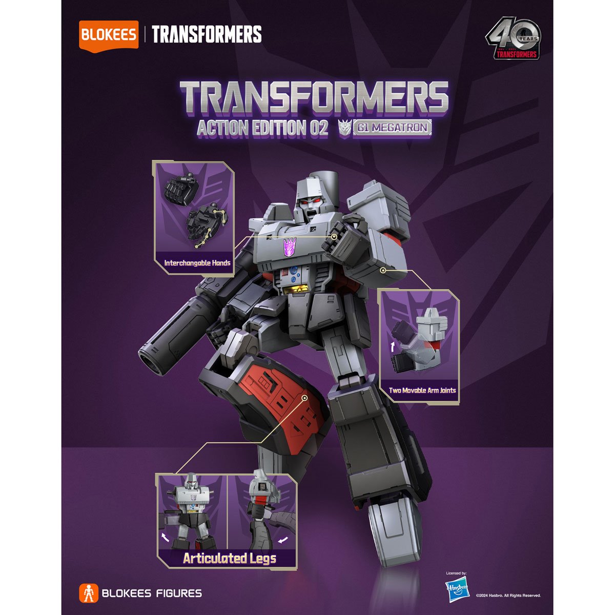 Transformers G1 Megatron Action Edition Model Kit
