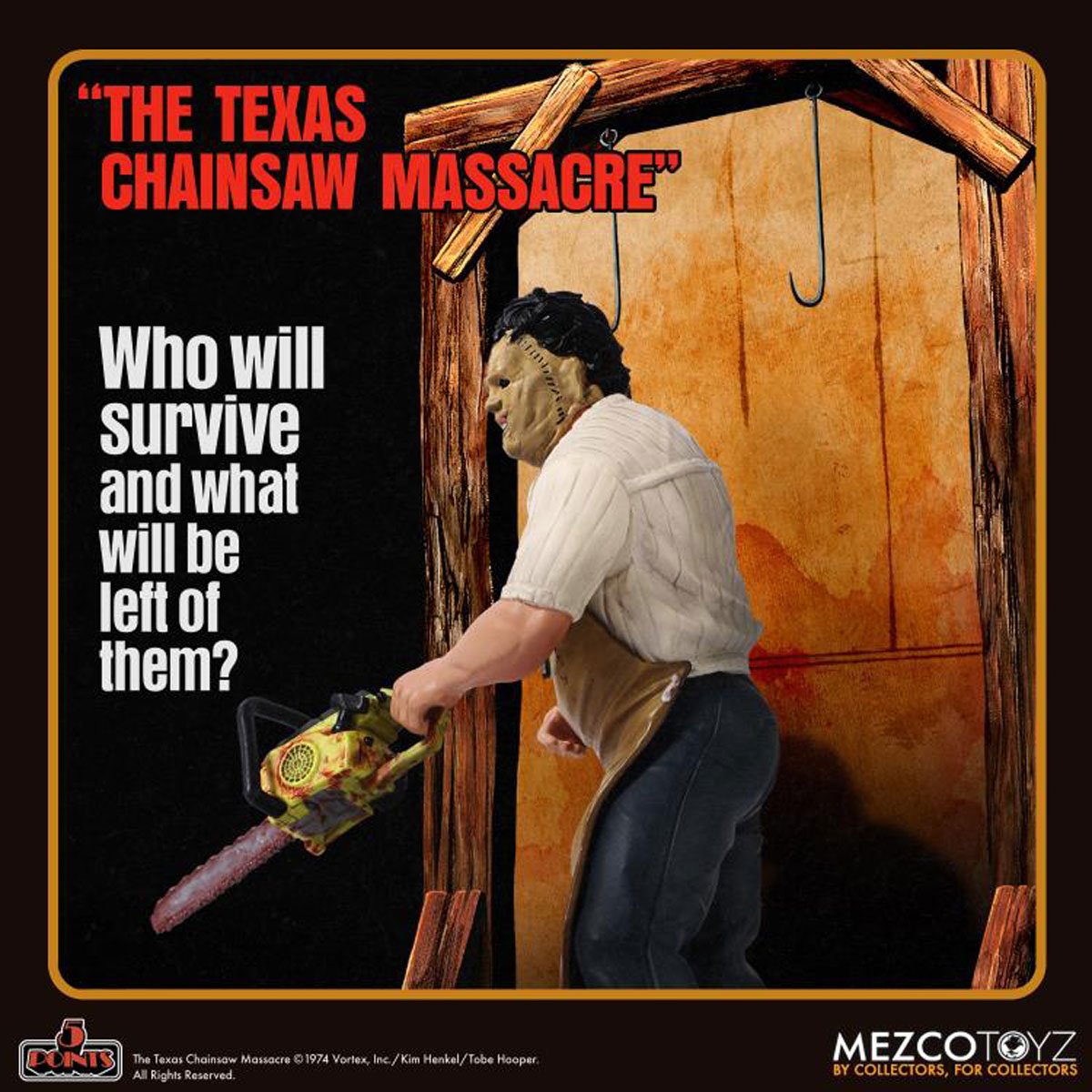 The Texas Chainsaw Massacre (1974) Leatherface 5 Points Action Figure