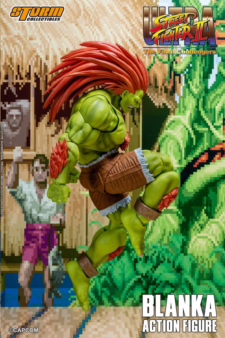 Ultra Street Fighter II Blanka 1/12 Scale Action Figure