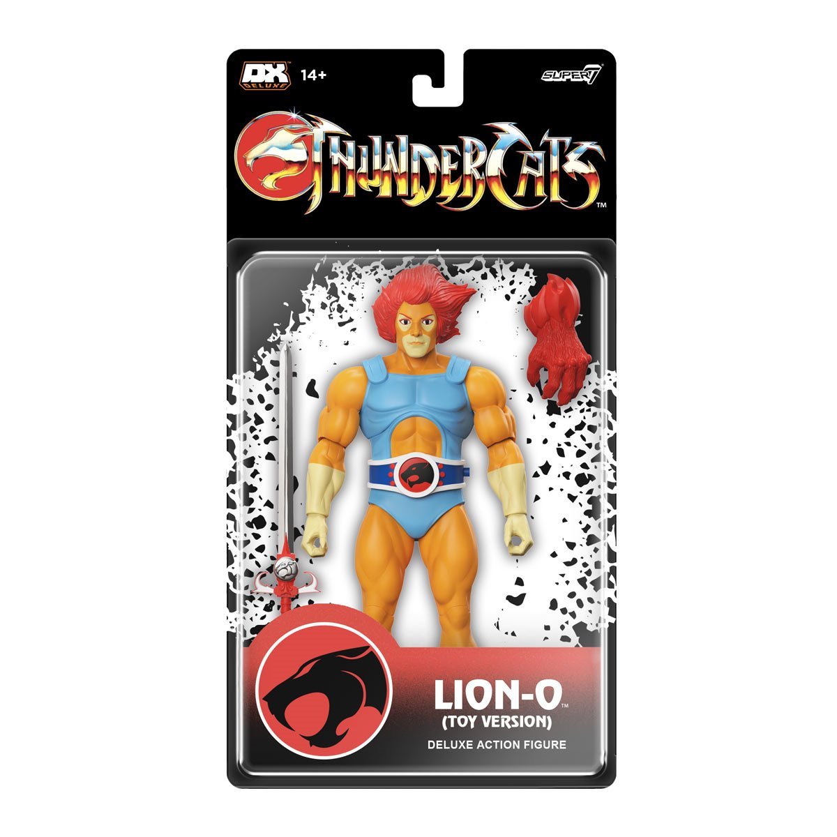ThunderCats Deluxe Lion-O (Toy Recolor) 7-Inch Action Figure